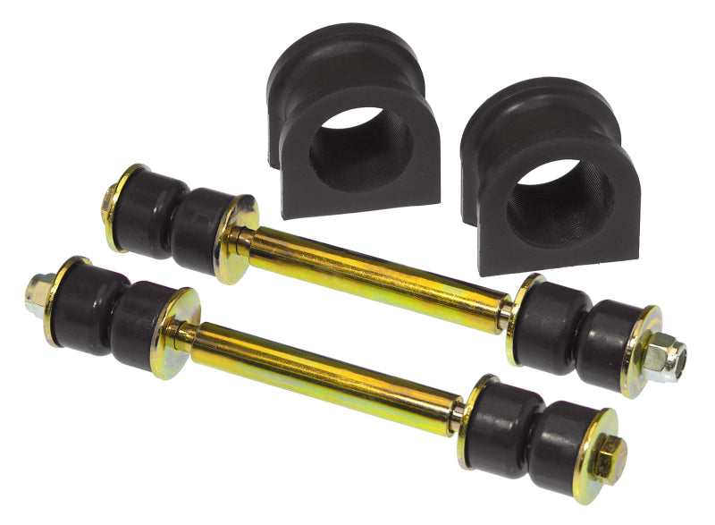 Prothane 07-14 Chevy Silverado Front Sway Bar Bushings - 36mm - Black - eliteracefab.com