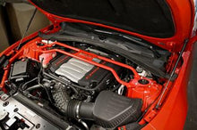 Load image into Gallery viewer, BMR FRONT STRUT TOWER BRACE TWIN TUBE RED (2016+ CAMARO) - eliteracefab.com