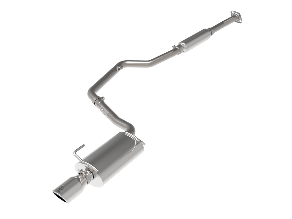 aFe POWER Takeda 12-16 Subaru Impreza 2.0L 2.5in 304SS CB Exhaust w/ Polished Tips - eliteracefab.com