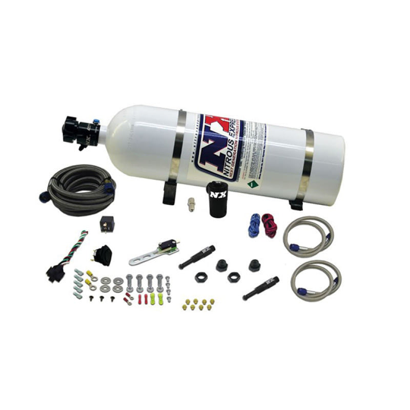 Nitrous Express NXD Super Stacker Nitrous Kit w/Lightning 375 Solenoid - eliteracefab.com