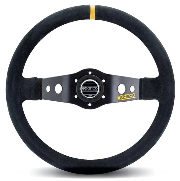 Sparco Strwhl 215 Suede Black - eliteracefab.com