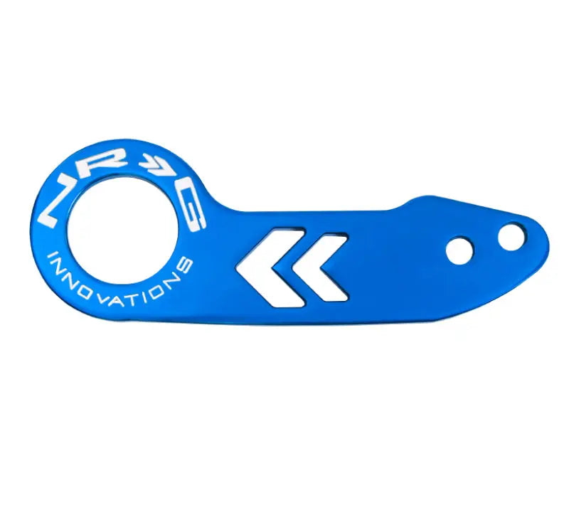 NRG Anodized Blue Rear Tow Hook Universal - eliteracefab.com