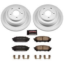 Load image into Gallery viewer, Power Stop 05-06 Saab 9-2X Rear Z17 Evolution Geomet Coated Brake Kit - eliteracefab.com