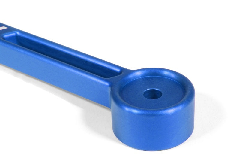 Perrin 93-21 Subaru Impreza / 02-21 WRX / 04-21 STI Battery Tie Down - Blue - eliteracefab.com