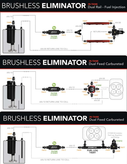 Aeromotive Variable Speed Controlled Fuel Pump - Module - w/Fuel Cell Pickup - Brushless Eliminator