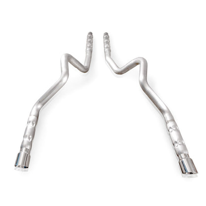 Stainless Works 2011-14 Mustang GT/2011-2012 Shelby GT500 3in Catback Retro Chambered Mufflers Stainless Works