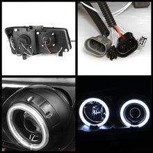 Load image into Gallery viewer, Spyder Chevy Silverado 1500 03-06 Projector HeadlightsCCFLHalo LED Blk High H1 PRO-YD-CS03-CCFL-BK - eliteracefab.com