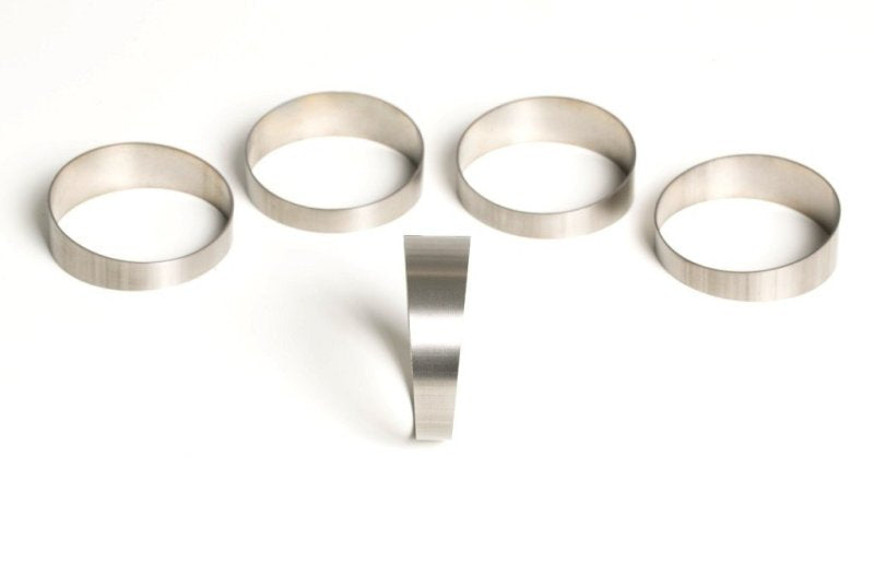 Ticon Industries 4.0in 45 Degree 1D/4.0in CLR Tight Radius 1mm Wall Titanium Pie Cuts - 5pk - eliteracefab.com