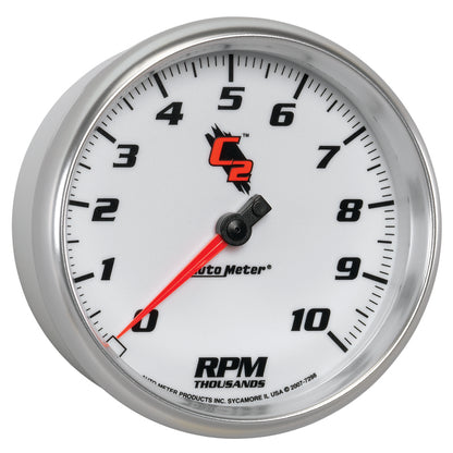 Autometer C2 5 inch 10000 RPM In-Dash Tachometer 7298