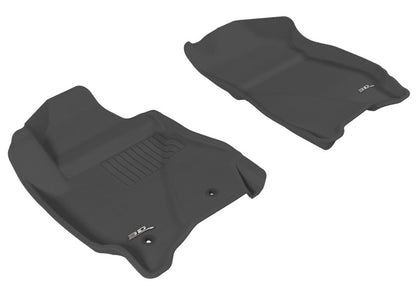 3D MAXpider L1FR03711509 2011-2012 Ford/Mazda Escape/Tribute Kagu 1st Row Floormat - Black