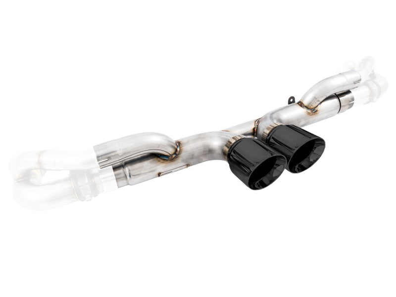 AWE Tuning Porsche 991 GT3 / RS Center Muffler Delete - Diamond Black Tips AWE Tuning