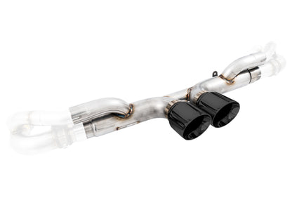 AWE Tuning Porsche 991 GT3 / RS Center Muffler Delete - Diamond Black Tips AWE Tuning