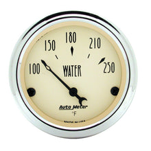 Load image into Gallery viewer, Autometer Antique Beige 5-Gauge Kit 3-1/8in Electrical Speedometer 190KPH - eliteracefab.com