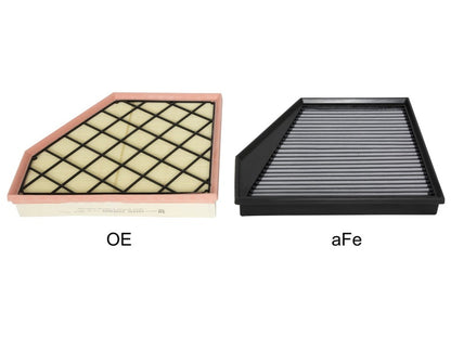 aFe Magnum FLOW Pro DRY S OE Replacement Filter 2016 Chevrolet Camaro SS V8 6.2L - eliteracefab.com