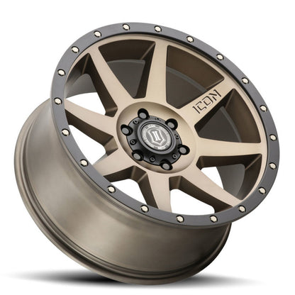 ICON Rebound 20x9 6x135 16mm Offset 5.625in BS Bronze Wheel - eliteracefab.com