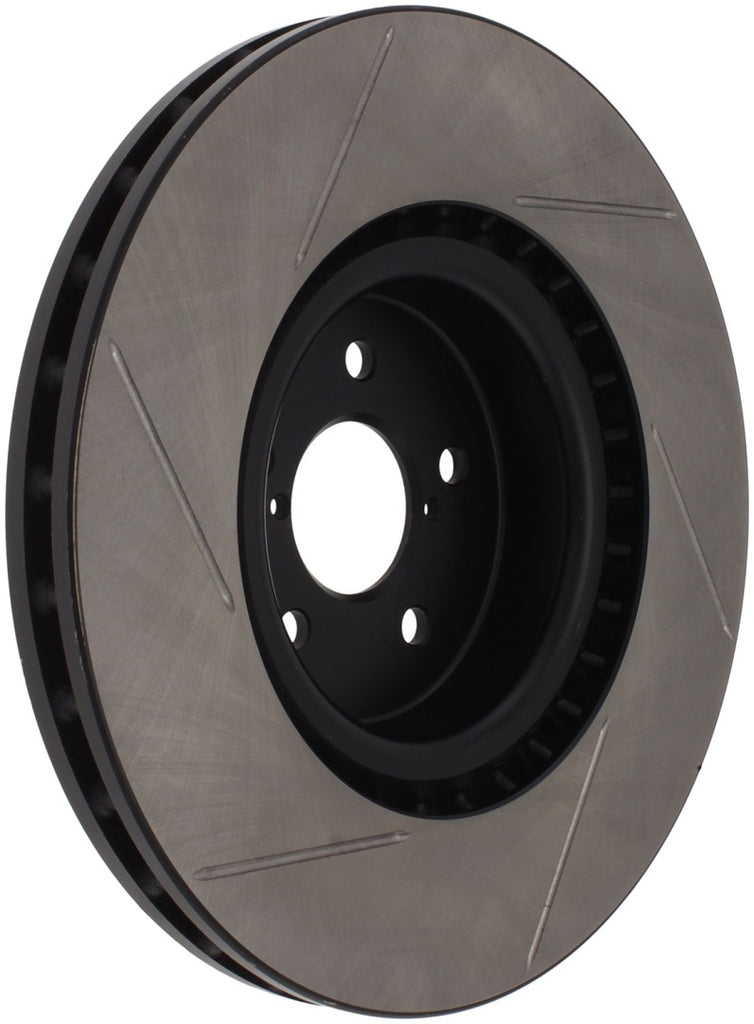 STOPTECH POWER SLOT 04 STI FRONT RIGHT SPORTSTOP SLOTTED ROTOR, 126.47019SR - eliteracefab.com