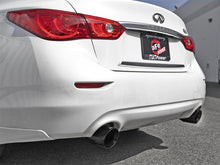 Load image into Gallery viewer, aFe Takeda 2.5in 304 SS Axle-Back Exhaust w/ Black Tips 16-18 Infiniti Q50 V6-3.0L (tt) - eliteracefab.com