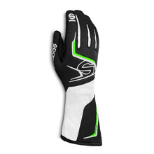 Load image into Gallery viewer, Sparco Gloves Tide K 09 BLK/WHT/GRN