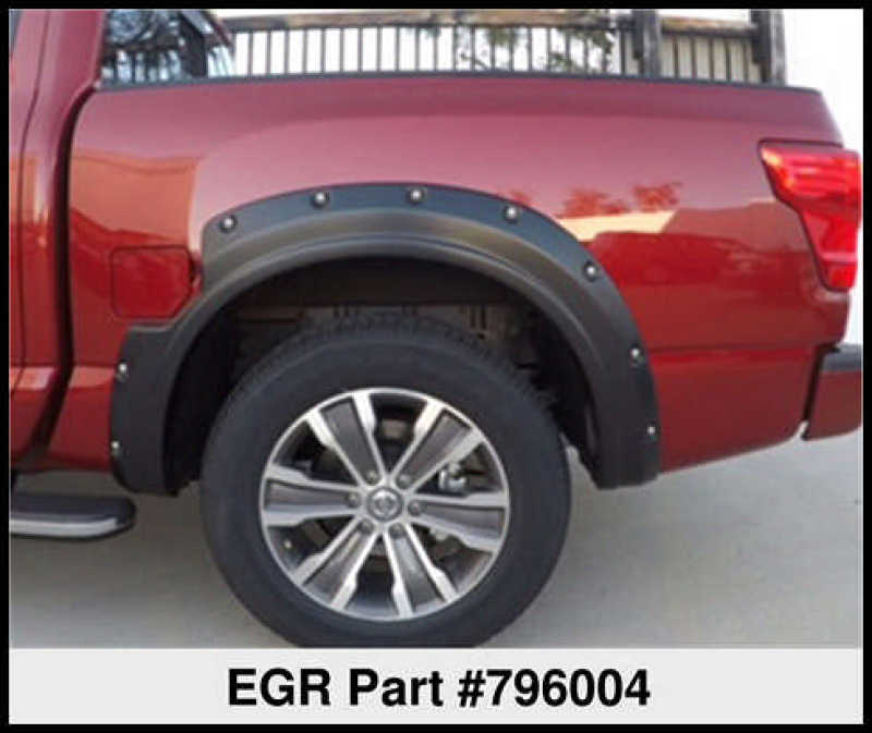 EGR 2017 Nissan Titan Bolt-On Look Fender Flares - Set