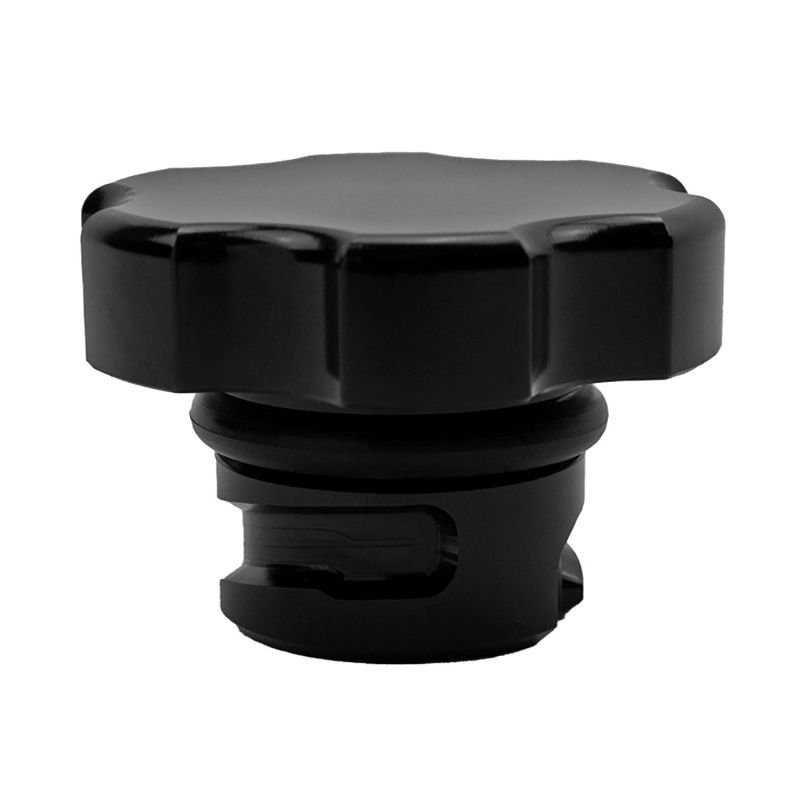 Wehrli 2001+ GM Duramax LB7/LLY/LBZ/LMM/LML/L5P Billet Oil Fill Cap - Black Anodized - eliteracefab.com