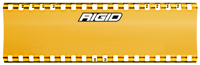 Rigid Industries 6in SR-Series Light Cover - Amber - eliteracefab.com