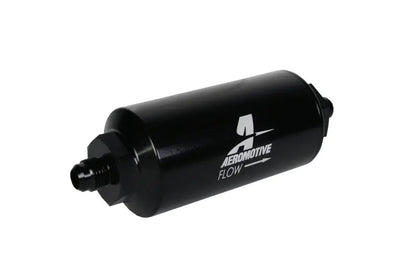 Aeromotive Fuel Filter 10 Micron AN-06 Male Black - eliteracefab.com