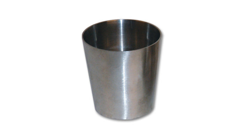 Vibrant 2.5in x 3in T304 Stainless Seel Straight (Concentric) Reducer - eliteracefab.com