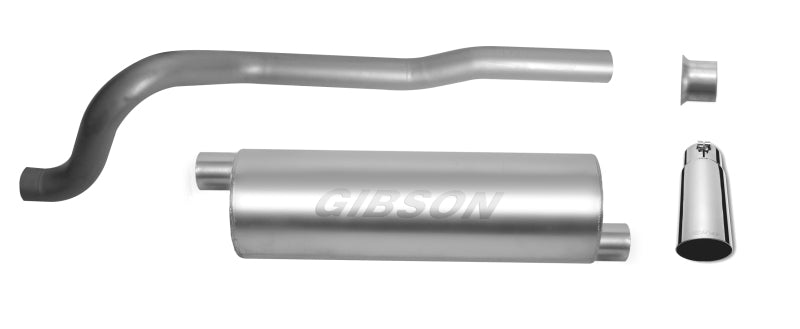 Gibson 00-01 Jeep Cherokee Classic 4.0L 2.5in Cat-Back Single Exhaust - Stainless Gibson