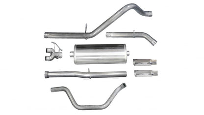 Corsa/dB 11-13 Chevrolet Silverado Crew Cab/Short Bed 1500 6.2L V8 Polished Sport Cat-Back Exhaust CORSA Performance