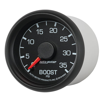 AutoMeter GAUGE; BOOST; 2 1/16in.; 35PSI; MECHANICAL; FORD FACTORY MATCH Ford 1999-2007 - eliteracefab.com