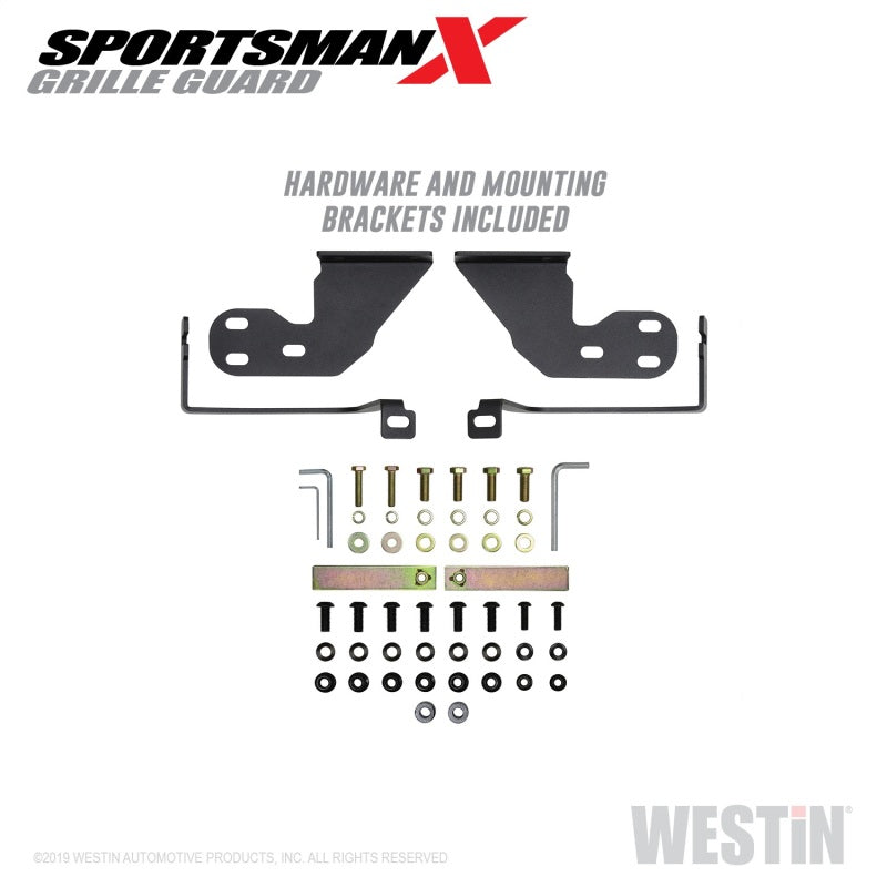 Westin 12-20 Nissan Frontier Sportsman X Grille Guard - Textured Black Westin