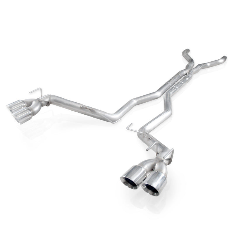 Stainless Works 2012-15 Camaro ZL1 6.2L 3in Catback Dual Chambered Exhaust X-Pipe Resonator Deletes Stainless Works