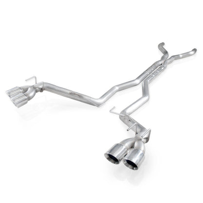 Stainless Works 2012-15 Camaro ZL1 6.2L 3in Catback Dual Chambered Exhaust X-Pipe Resonator Deletes Stainless Works