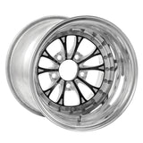 Weld Vitesse 15x10 / 5x4.5 BP / 6.5in. BS Black Wheel - Non-Beadlock