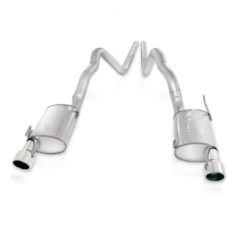 Stainless Works 2007-10 Shelby GT500 3in Catback Chambered Mufflers Stainless Works