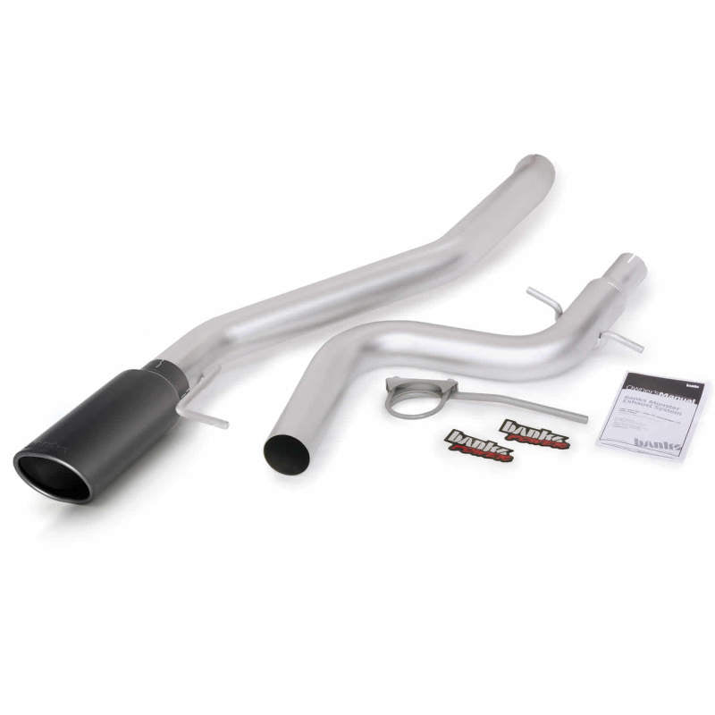 Banks Power 11-13 VW Jetta Sedan/Wagon 2.0L TDI Monster Exhaust Sys - SS Single Exhaust w/ Black Tip - eliteracefab.com