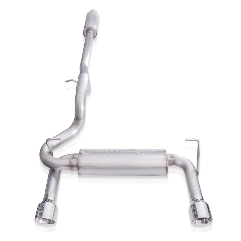 Stainless Works 2018+ Jeep Wrangler JL 304SS Factory Connect 2.5in Cat Back Exhaust System Stainless Works