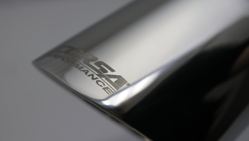 Corsa Single Universal 2.5in Inlet / 4in Outlet Polished Pro-Series Tip Kit CORSA Performance