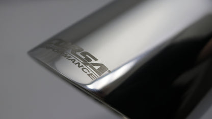 Corsa Single Universal 2.5in Inlet / 4in Outlet Polished Pro-Series Tip Kit CORSA Performance