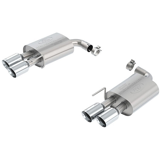 Ford Racing 2018 Mustang GT 5.0L Extreme Muffler Kit - Chrome Tips Ford Racing
