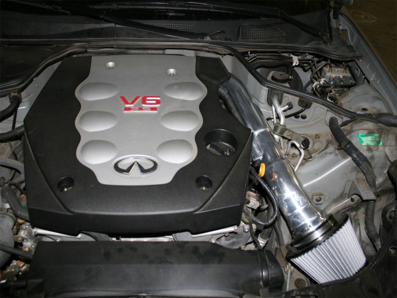 aFe Takeda Intakes Stage-2 PDS AIS PDS Nissan 350Z 03-06: Infiniti G35 03.5-06 V6-3.5L (blk) - eliteracefab.com