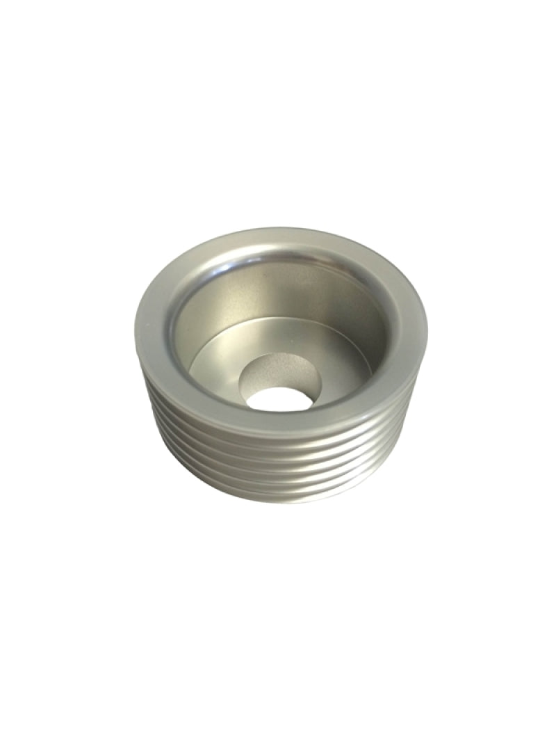 Torque Solution Lightweight Alternator Pulley (Silver): Hyundai Genesis Coupe 3.8 2010+ Torque Solution