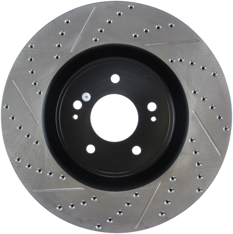 StopTech Slotted & Drilled Sport Brake Rotor - eliteracefab.com