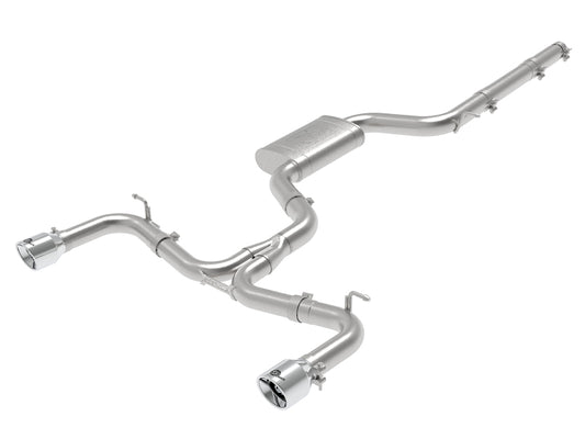 aFe MACHForce XP 3in-2.5in SS Exhaust Cat-Back 15-17 Volkswagen GTI (MKVII) L4-2.0L (t) - Polished aFe