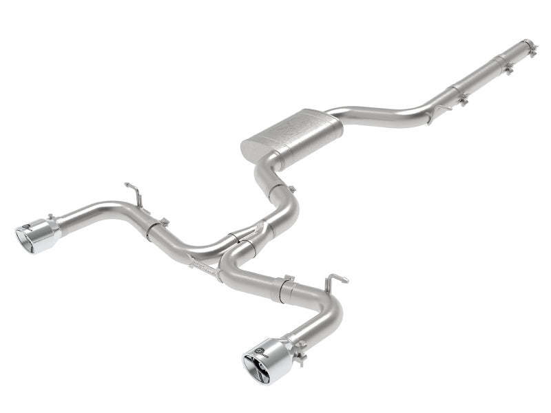 aFe MACHForce XP 3in-2.5in SS Exhaust Cat-Back 18-19 Volkswagen GTI (MK7.5) L4-2.0L (t) - Polished aFe