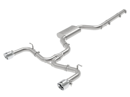 aFe MACHForce XP 3in-2.5in SS Exhaust Cat-Back 18-19 Volkswagen GTI (MK7.5) L4-2.0L (t) - Polished aFe