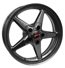 Load image into Gallery viewer, Race Star 92 Drag Star 17x9.50 5x4.50bc 6.88bs Direct Drill Met Gry Wheel - eliteracefab.com