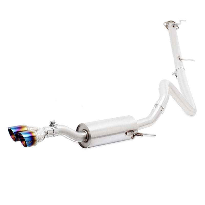 Mishimoto 14-16 Ford Fiesta ST 1.6L 2.5in Stainless Steel Cat-Back Exhaust w/ Burnt Ti Tips Mishimoto