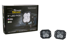 Load image into Gallery viewer, Diode Dynamics SS3 LED Pod Sport - White SAE Driving Flush (Pair)