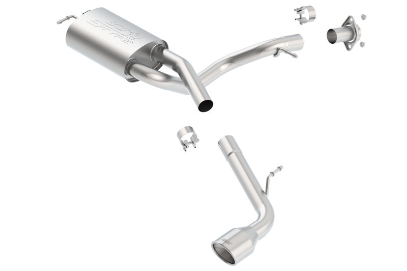 2005-2010 Scion tC Axle-Back Exhaust System S-Type Part # 11743 - eliteracefab.com